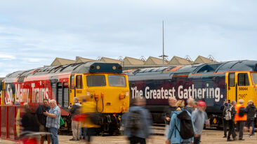 People Arrive at The Greatest Gathering