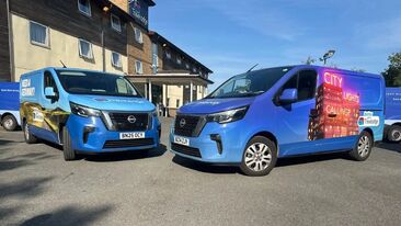 Two New Travelodge Vans