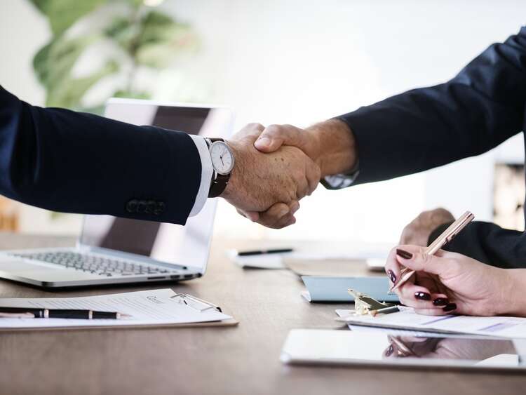 Business handshake pixabay customer base